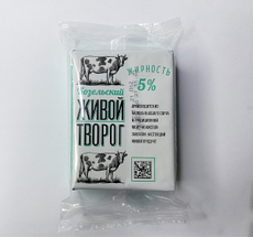 Творог Козельское молоко 5%, 180г