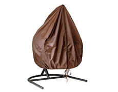 Чехол-укрытие для подвесного кресла Greengard двухместный коричневый, 180 х 150 х 150см