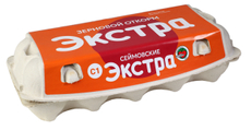 Яйцо куриное Золото сеймы зерновой откорм С1 яркий желток, 10шт