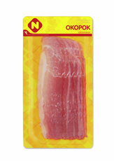Окорок Останкино сырокопченый нарезка, 80г