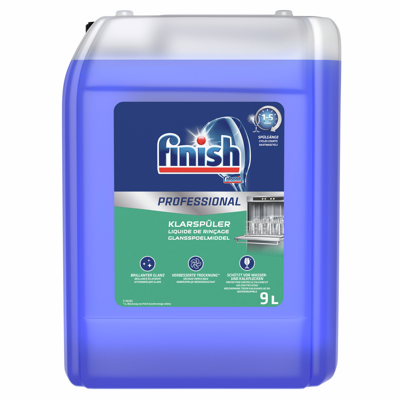 Ополаскиватель для посудомоечных машин Finish Professional, 9л