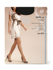 Колготки женские Sisi Miss 20 den черные, размер 3