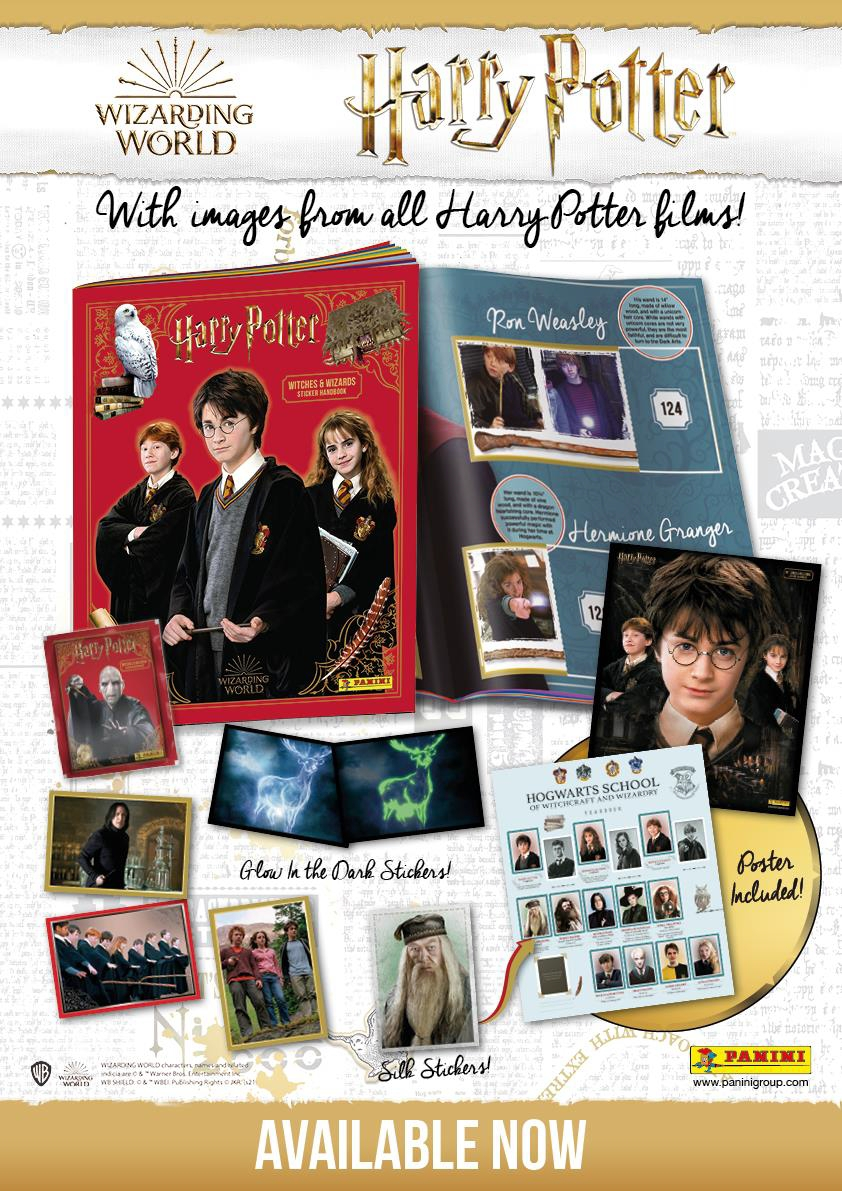 Альбом для наклеек ТДС Panini Harry Potter Гарри Поттер Руководство для магов и волшебниц