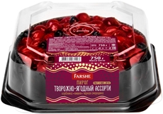 Пирог Farshe творожно-ягодный ассорти, 750г