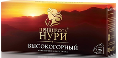Чай Принцесса Нури высокогорный черный (2г x 25шт), 50г
