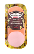 Колбаса Рублевский Докторская вареная в белковой оболочке, 400г