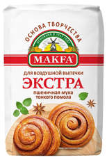Мука Makfa Экстра для воздушной выпечки, 2кг