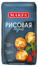 Мука Makfa рисовая, 500г