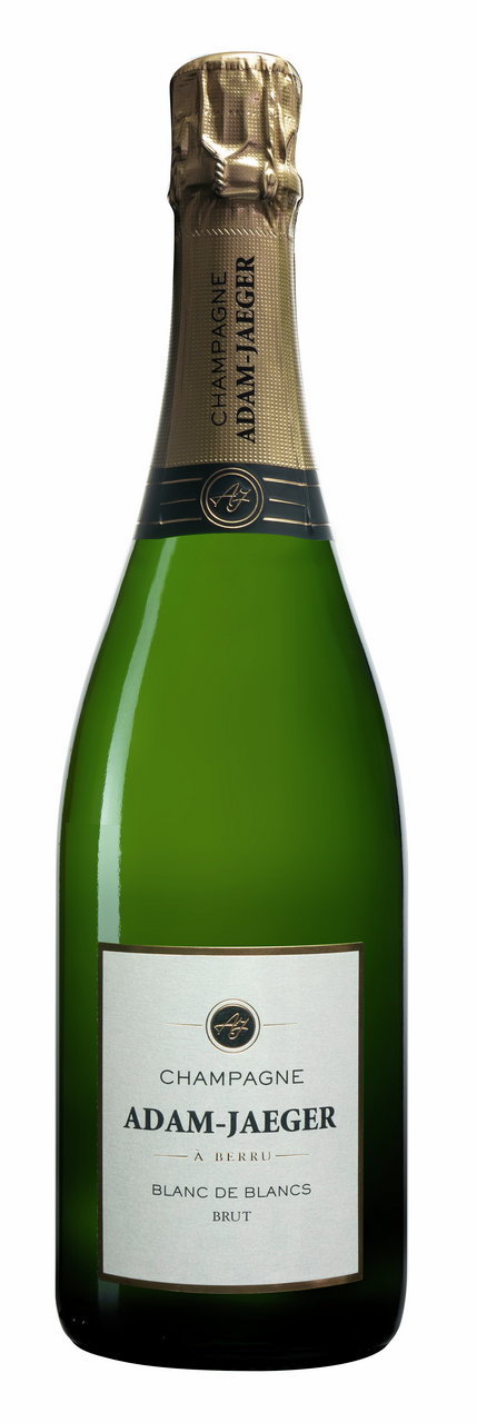 Вино игристое Шампань Adam-Jaeger Champagne белое брют, 0.75л
