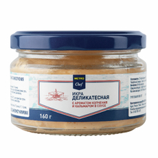 METRO Chef Икра деликатесная с ароматом копчения с кальмаром в соусе, 160г