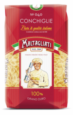 Макароны ракушки Maltagliati Conchiglie №040 мелкая, 450г