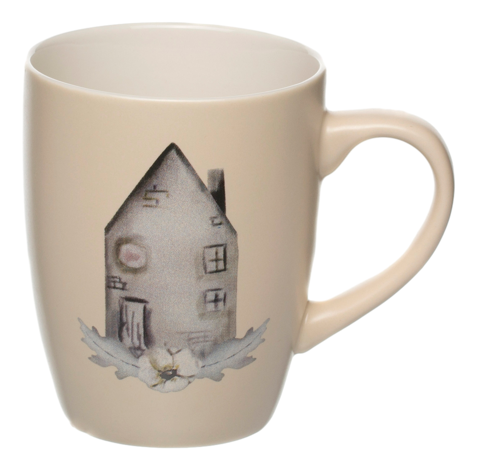 Кружка Домики керамическая, 400мл