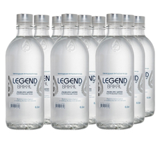 Вода Legend of Baikal питьевая газированная, 500мл x 8 шт