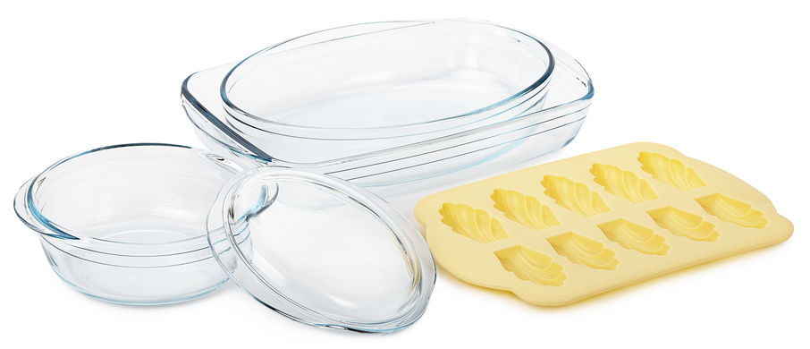 Изображение товара Набор форм для запекания Pyrex essentials стекло, 4 предмета