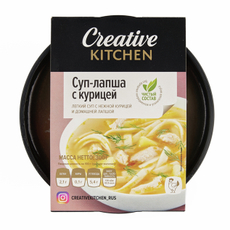 Суп Creative Kitchen лапша с курицей, 300г