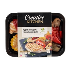 Филе куриное Creative Kitchen с овощами гриль, 240г