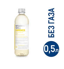 Напиток Vitamin Well Defence цитрус-бузина негазированный, 500мл
