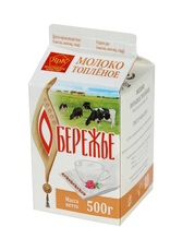 Молоко Обережье топленое пастеризованное 2.5%, 500г