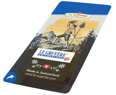 Сыр Le Superbe Le Gruyere твердый нарезка 50%, 150г