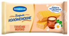 Вафли Коломенское с топленым молоком, 200г
