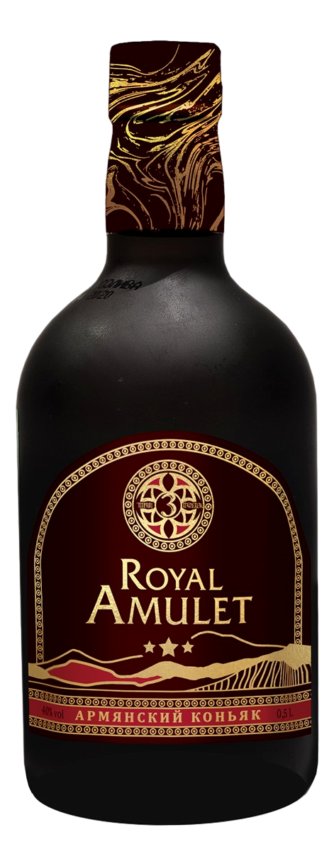 Коньяк Royal Amulet 3 звезды, 0.5л