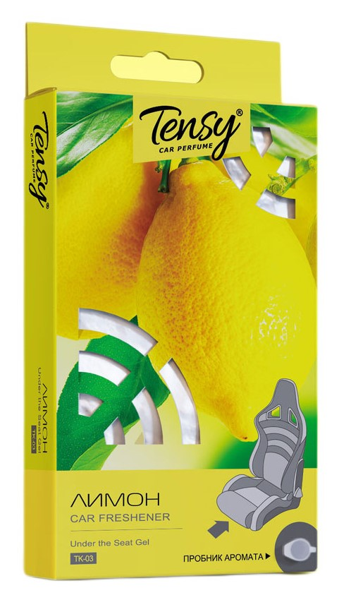 Ароматизатор гелевый под сиденье Tensy Лимон, 110г