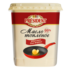 Масло топленое President 99%, 380г