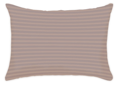 Tarrington House Наволочка страйп-сатин светло-серая, 50 х 70см