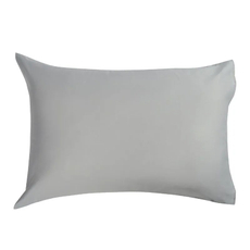 Tarrington House Наволочка сатин светло-серая, 50 х 70см
