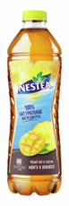 Холодный чай Nestea черный со вкусом манго и ананаса, 1.5л