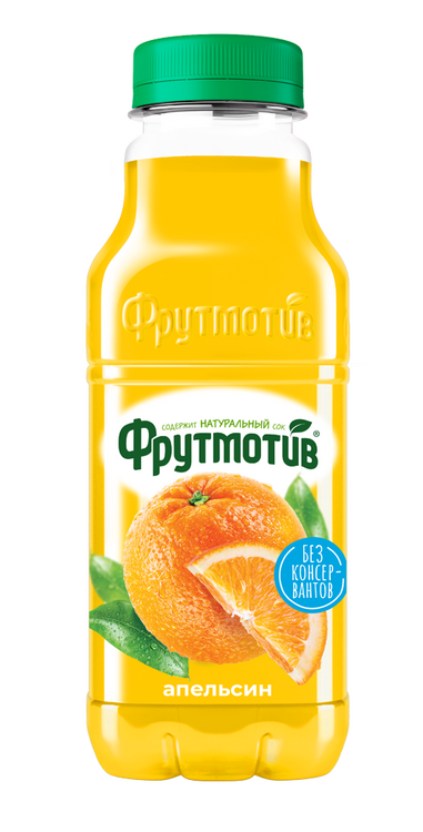 Напиток Фрутмотив Апельсин сокосодержащий, 500мл
