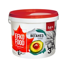 Соус на основе растительных масел Efko Food Веганез 56%, 3л