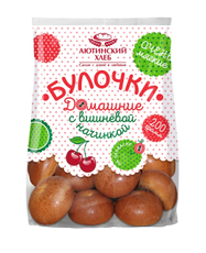 Булочки Аютинский хлеб Домашние с вишней, 200г