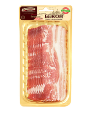 Бекон свиной Егорьевская фабрика сырокопченый, 100г