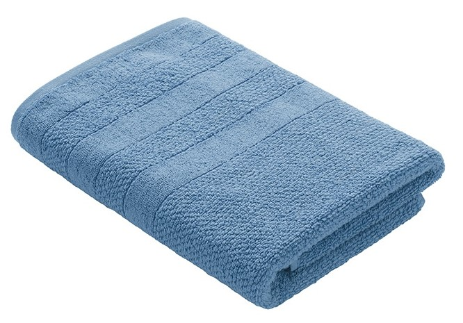 Полотенце Verossa Milano махровое голубое хлопок, 100 х 150см
