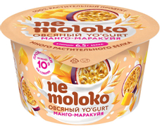 Продукт овсяный Nemoloko Yo'gurt с манго и маракуйя, 130г