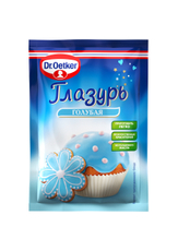 Глазурь Dr. Oetker голубая, 90г