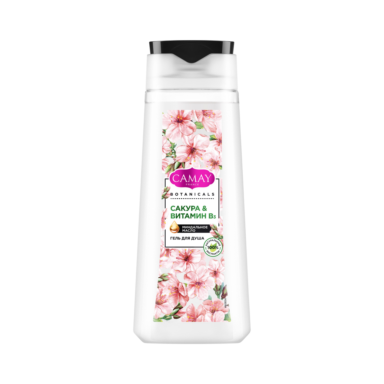 Изображение товара Гель для душа Camay Botanicals Сакура, 250мл