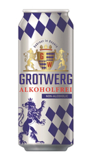 Пиво Grotwerg светлое безалкогольное, 0.5л