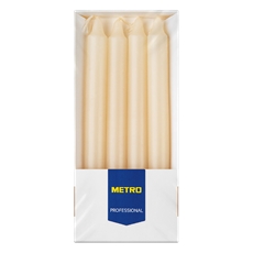 METRO PROFESSIONAL Свечи столовые слоновая кость, 4шт