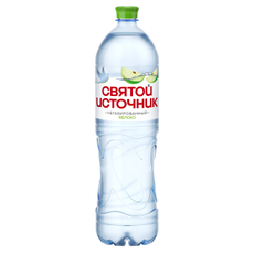 Вода Святой Источник питьевая негазированная яблоко, 1.5л
