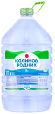 Вода Калинов Родник для кулера питьевая негазированная, 9л