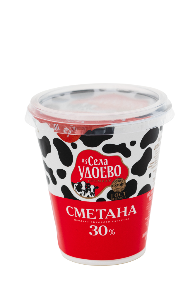 Сметана Из села Удоево 30%, 300г