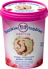 Мороженое Baskin Robbins Малина-протеин, 300г