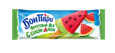 Фруктовый лед Bon Pari с соком арбуза на палочке, 67г