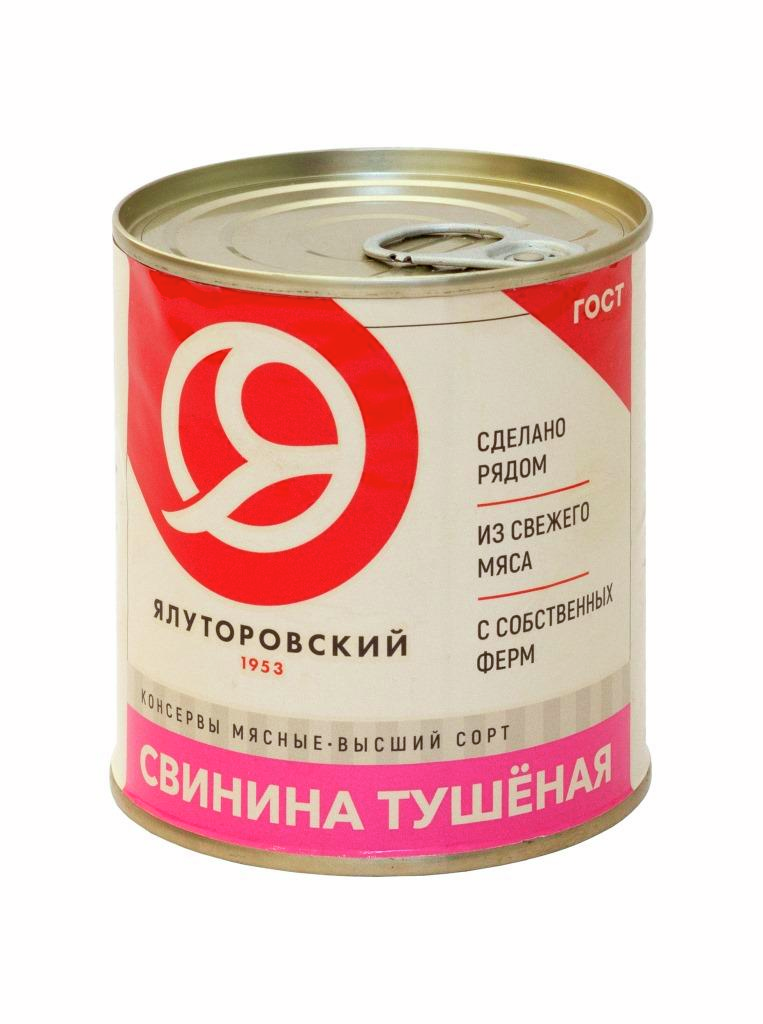 Свинина тушеная Ялуторовский МК ГОСТ, 290г