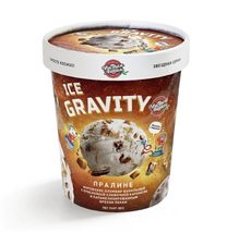 Мороженое пломбир Чистая Линия Ванильное пралине, 270г