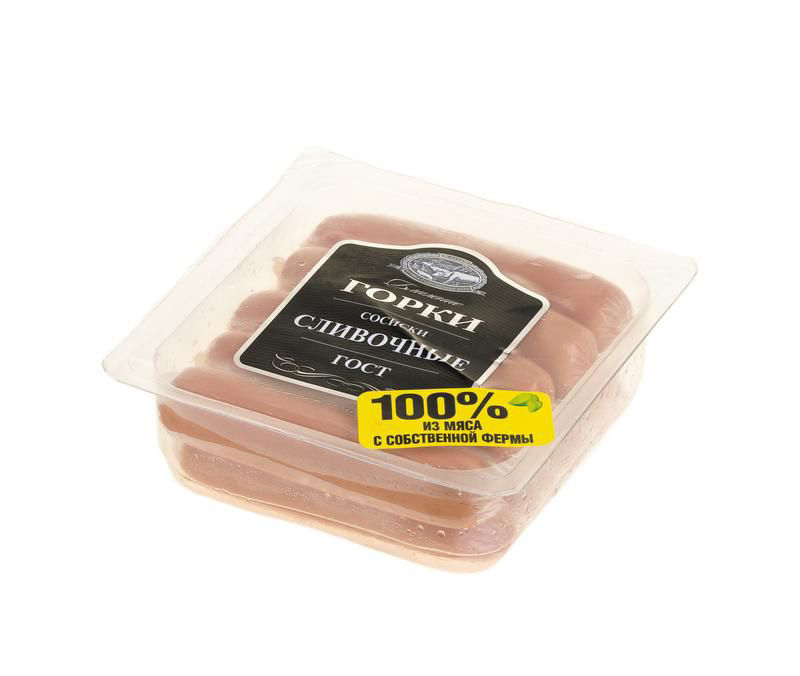 Сосиски Ближние горки Сливочные, 450г