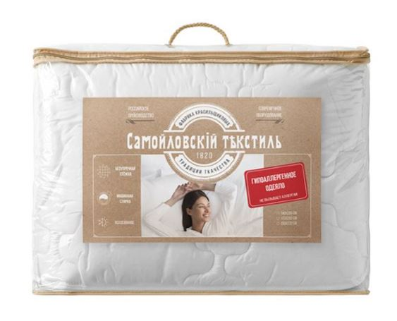 Одеяло Самойловский текстиль гипоаллергенное, 140 x 205см