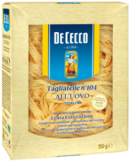 Макароны гнезда De Cecco Tagliatelle №104, 250г